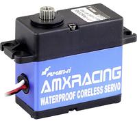 Amewi Servomoteur standard AMXRacing AM1210SG WP PRO analogique Matériau entraînement: acier Système de connecteur: JR