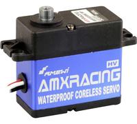 Amewi Servomoteur standard AMXRacing AMHV5830MG WP analogique Matériau entraînement: métal Système de connecteur: JR