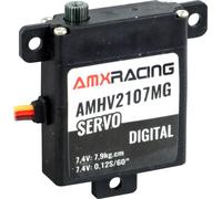 Amewi Standard-Servo AMXRacing AMHV2107MG Midi Analog-Servo-Matériel de transmission : Métal (28447)