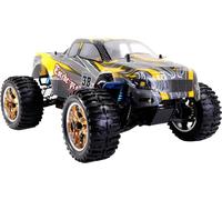 Amewi Torche Pro brushless 1:10 Auto RC électrique Monstertruck 4 roues motrices (4WD) prêt à fonctionner (RtR) 2,4 GHz avec accu et chargeur