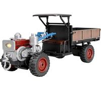Amewi Tracteur rétro avec fumée et lumière 4WD 1:12 Tracteur RC