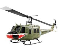 Amewi UH-1 Pro Brushless CP Hélicoptère 6 canaux 6G RTF RC télécommandé Vert