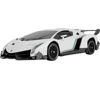 Amewi Veneno Drift Car blanc brushed 1:18 Auto RC électrique Drift 4 roues motrices (4WD) prêt à fonctionner (RtR) 2,4 GHz avec accu et câble de charge, kit