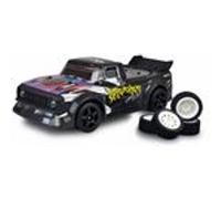 Amewi - Voiture télécommandée Breaker 1:16 - Drift, 2,4 GHz, 4 roues motrices, Noir Carbone