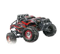 Amewi X-King - Voiture tout-terrain - moteur électrique - 1:12 - noir - rouge - 4 roues motrices - 2.4 GHz