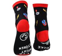 Amexo 3 Paires Chaussettes Amusantes Chaussettes de Jeu avec Inscription « BITTE NICHT STÖREN ICH ZOCKE » Antidérapantes Wintersocken en Coton für Männer Gamer Cadeau de Noël (Taille Unique)