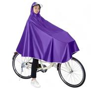 Amexo Manteau de Pluie pour Vélo Unisexe Poncho Pluie Imperméable Cyclisme Capes avec Chapeau pour Bicyclettes Électriques