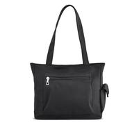 Amexo Sac a Main Femme Sac à Main pour Femme Noir Toile Sac à Bandoulière Grand Sac a Main Femme de Mode Sac Cabas avec Multiples Compartiments pour Travail Clinique cours Voyage Gym