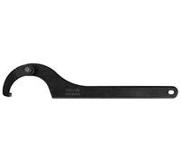 AMF 53074 Clé à ergot articulée, 35-60 mm/4 mm, Noir