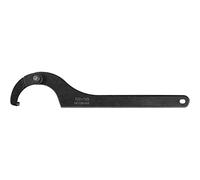 AMF 53082 Clé à ergot articulée, 60-90 mm/6 mm, Noir