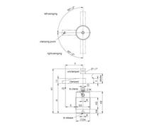 AMF AMF Bride de serrage en U avec nez 11X125 mm Quantité:1