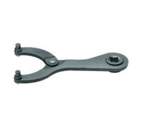 AMF 517946 Jeu de clés à ergots articulées pour clé dynamométrique, 80-125 mm, Noir