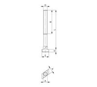 AMF AMF Jeu d'éléments de serrage n° 6535 M6 Ku. Quantité:1
