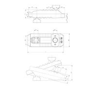 AMF AMF Kit de fixation 7600BF-30 M16x24 Quantité:1
