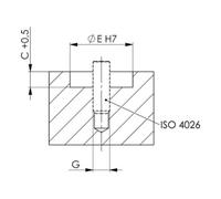 AMF AMF Plaque d'adaptation alu 300x400x10 Quantité:1