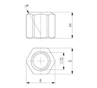 AMF AMF Tasseau en T Ebauche 14 mm Quantité:1