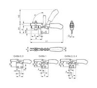AMF AMF Tendeur horizontal 6832 Gr. 1 Quantité:1