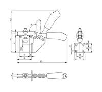 AMF AMF Tendeur vertical 6800 ESD Gr. 3 Quantité:1