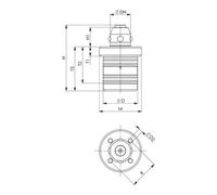 AMF AMF Tendeur vertical 6800 Gr. 0 Quantité:1