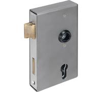 AMF Boîtier de serrure 140UM-30ZW Largeur 30mm Hauteur 172mm Profondeur 94mm Pêne dormant / demi-tour en laiton brillant à gauche et à droite - 10470