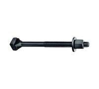 AMF Boulon en T AMF DIN787K8 M30x36x200x200 trempé et revenu à 8,8 m.écrou et rondelle Quantité:1