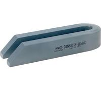 AMF Bride de serrage à fourche DIN6315B 11x 100 laquée biseautée - 70482