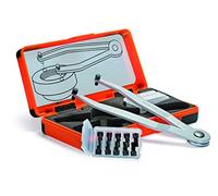 AMF Ensemble de clés à fourche réglables avec goupilles interchangeables