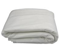AMF Life Tapis de sapin de Noël, non-tissé de neige, 1 m x 10 m, paysage d'hiver, neige artificielle, protection d'aiguille de pin, tapis de neige décoratif