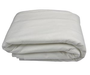 AMF Life Tapis de sapin de Noël, non-tissé de neige, 1 m x 10 m, paysage d'hiver, neige artificielle, protection d'aiguille de pin, tapis de neige décoratif