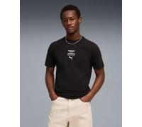 AMF1 Astron Martin Puma Loisirs T-shirt Noir Coton Essential Logo Tee S/S 2026