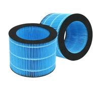 AMF220 Lot de 2 filtres de rechange pour purificateur d'air Philips AMF220/15 et HU3916/10 HU3918/10 HU2716/10 HU2718/10 FYM220/30 FY3446/30