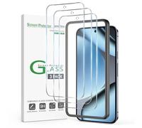 amFilm 3 Pièces Verre Trempé Compatible avec Google Pixel 10 / Pixel 10 Pro/Pixel 9 / Pixel 9 Pro, Film de Protection d'écran, HD Transparent, Résistant Aux Rayures, Sans Bulles