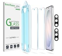 amFilm Lot de 2 + 2 Films de Protection en Verre Trempé pour Samsung Galaxy S26 Plus 5G, Dureté 9H avec Protection d'objectif d'appareil Photo, Installation Facile et sans Bulles
