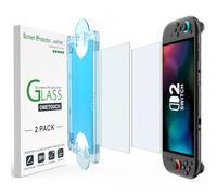 amFilm OneTouch Protections d'écran en Verre Trempé Mat pour Switch 2 2025