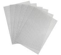 AMFUN 15cm x 21cm Grillage Métallique en Acier Inoxydable, 6PCS Wire Mesh Maille Métallique Filtre, Grille Métallique Anti Insecte pour Ventilation, Sécurité, Fenêtres et Jardin
