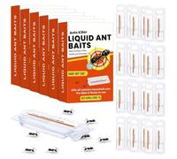 AMFUN 24PCS Pièges à Fourmis Discrets | Stations de Surveillance des Fourmis pour L'intérieur et L'extérieur pour Cuisine, Jardin, Maison et Garde-Manger