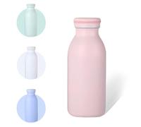 AMFUN 350 ml Bouteille D'eau Isotherme, INOX Gourde Isotherme, Gourde INOX Reutilisable sans BPA, pour Maintien Chaud 12 Heures & Froid Jusqu’à 24 Heures, pour Voyage, Sport, Gym（Poudre de Pêche）