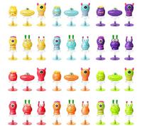 AMFUN 36Pcs Jouets Monstres Sauteurs, Petit Jouet à Ressort, Jouets De Lanceur De Ressort, Petit Jouet à Ressort pour Garçons & Filles, pour Les Cadeaux de fête, Les récompenses en Classe