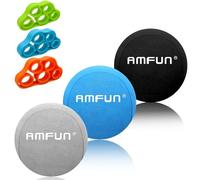 AMFUN 3PCS Balles Anti-Stress Rééducation de la Main, Balle Reeducation Main, avec Hand Grip Strengthener, pour Enfant & Adulte, Exercices à Main, Soulagement de L'anxiété, Entraînement de Résistance