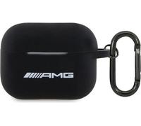 Amg Amap2Rbk Housse Airpods Pro 2 (2022/2023) Silicone Noir/Noir Logo Blanc