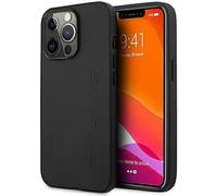 AMG AMHCP13LDOLBK Étui de Protection en Cuir pour iPhone 13 Pro/13 6,1" Noir