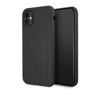 AMG Mercedes AMHCN61DOLBK Coque pour iPhone 11 6,1" en Cuir Chaud Noir