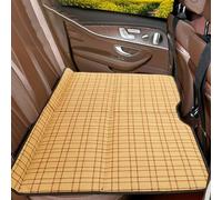 AMGASMG Matelas de Voiture Non Gonflable pour Peugeot 206 1998-2013 - Lit de Couchage pour Siège Arrière D'été - Extension de Siège Arrière Pliable pour Voyage Camping,A Bamboo