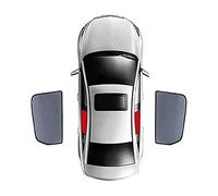 AMGASMG Pare-Soleil Voiture Magnétique pour Suzuki Swift 2012-2017 - Rideau Protection Solaire pour Vitres Latérales et Lunette Arrière - Bloquer Rayons UV Chaleur Vie Privée,2pcs Rear Side Windows