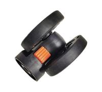 AMHSNIJI Roue de rechange universelle, roue de bagage amovible silencieuse valise valise valise mot de passe boîte d'embarquement entretien roue universelle rouleau poulie