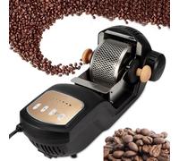 Amhuui Torréfacteur Multifonction, Torréfacteur Automatique À Grains De Café avec Écran LED, Torréfacteur Automatique À Grains De Café Domestique 1600 W, Réglage De Torréfaction À 7 Niveaux