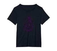 Ami à Quatre Pattes, Amoureux des Chats pour Toujours T-Shirt, Femme Grandes Tailles, Noir, 6X