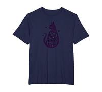 Ami à Quatre Pattes, Amoureux des Chats pour Toujours T-Shirt, Homme Grandes Tailles, Bleu Marine, 5X Tall