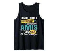 Ami Amitié Cadeau Copain Copine Collectif Humour Débardeur