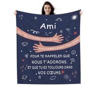 Ami C’est un câlin rien que pour toi pour les moments où nous sommes séparés Pour te rappeler que nous t’adorons Et que tu es toujours dans nos cœurs Couverture Cadeau d'anniversaire ou de Noël